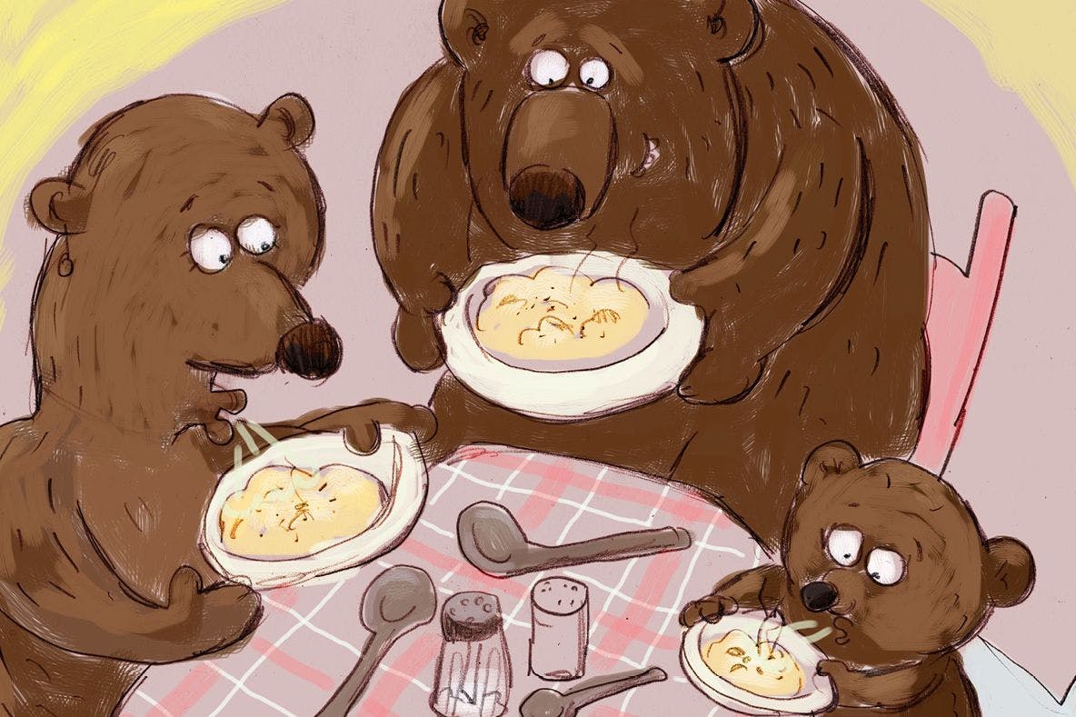 Gullhår og de tre bjørnene